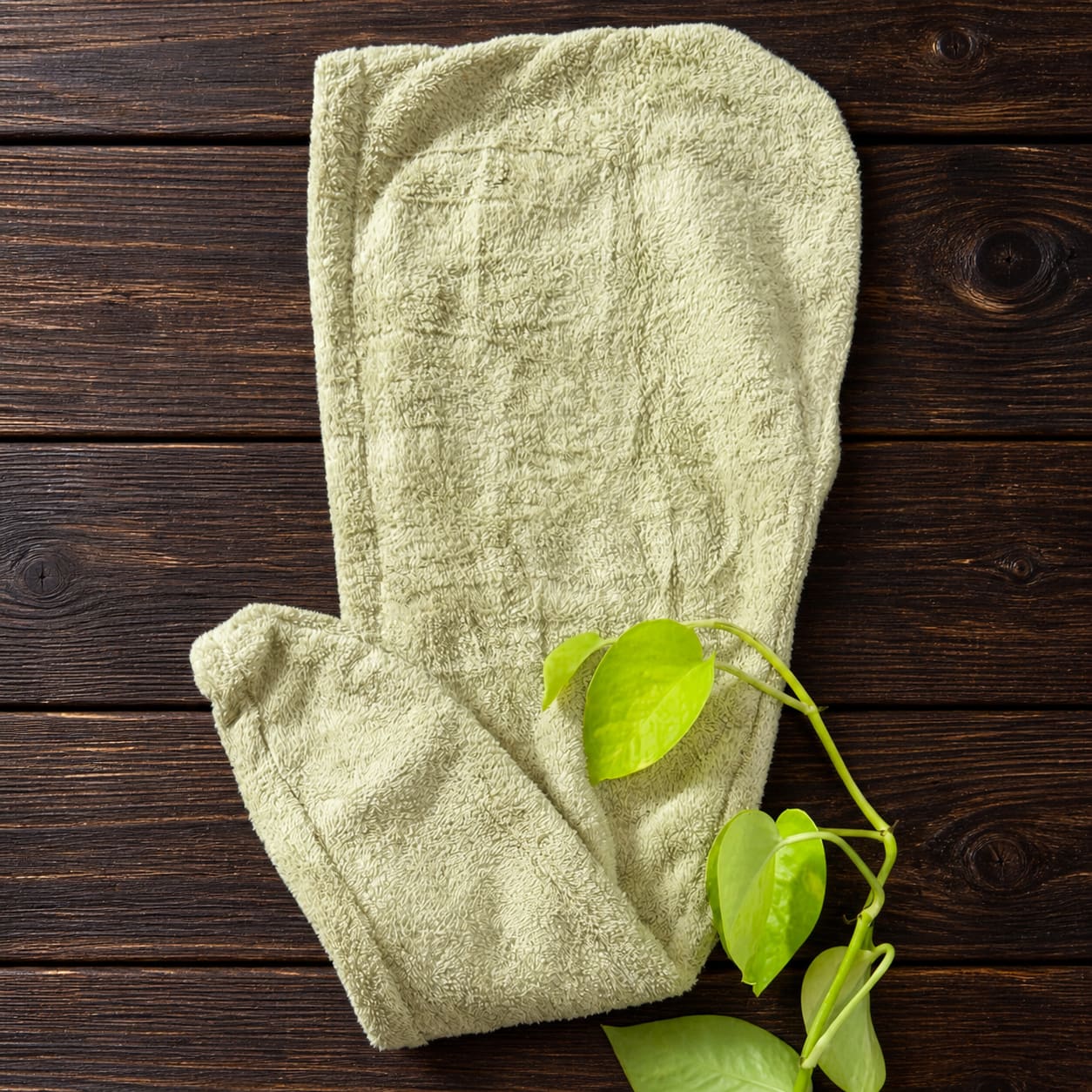 Beige Turban-Towel