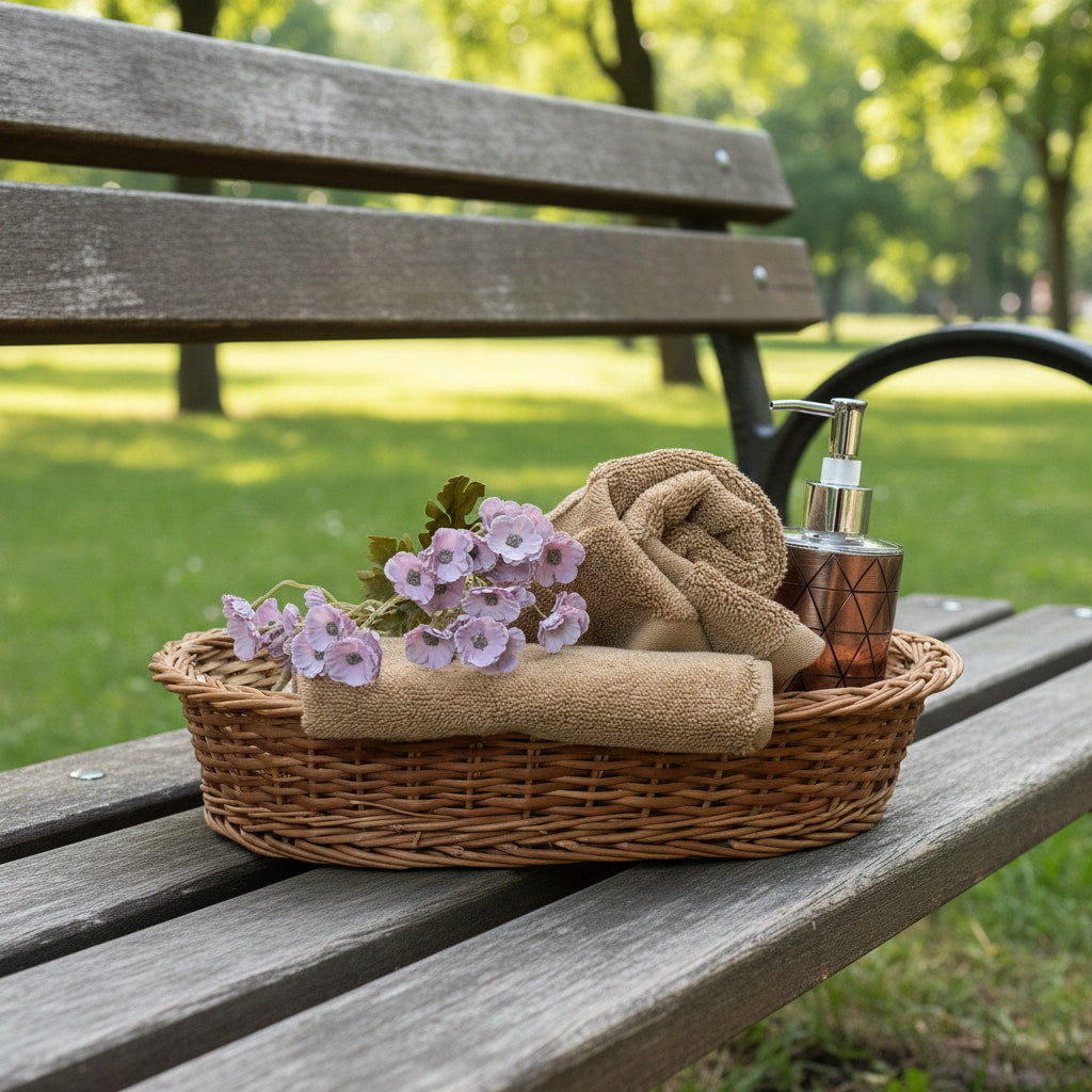 Brown Zero Twist Hand Towel Pack Of Two
