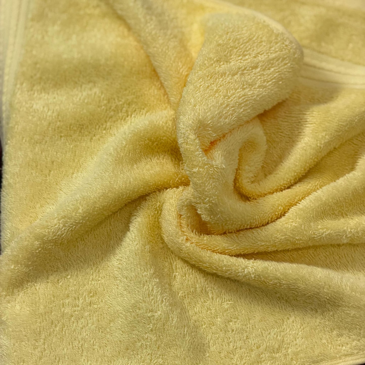 Lemon Yellow Hand Towel Pack Of Two