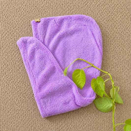 Lavender Turban-Towel