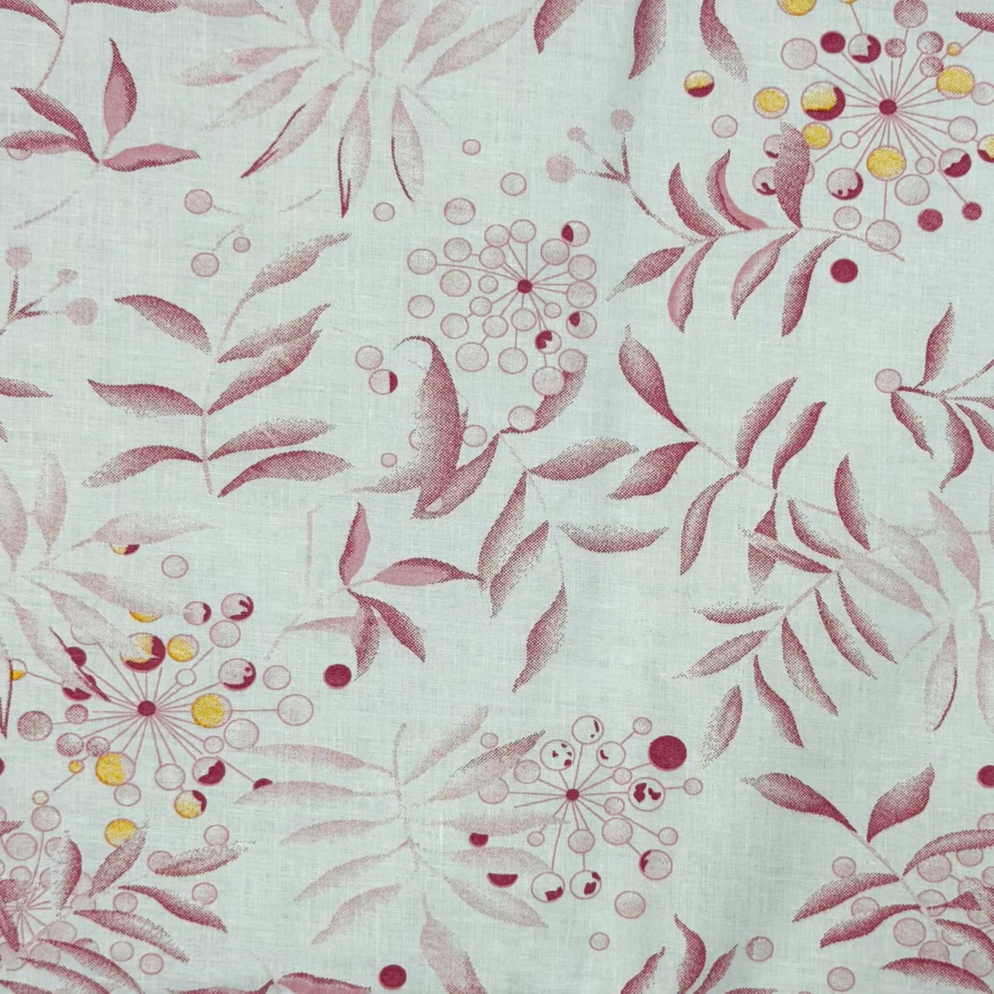 Lavender Leaf Print 200TC Single Bedsheet