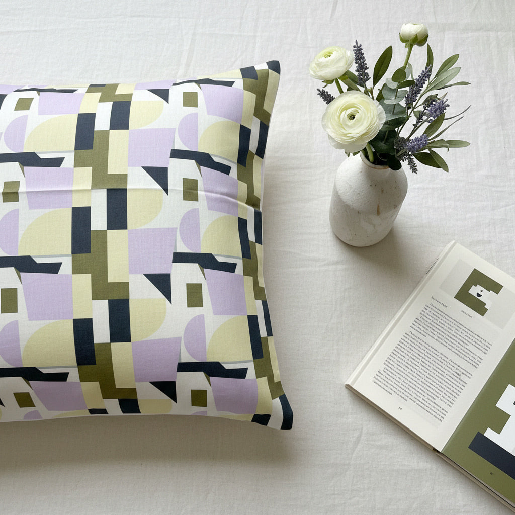 Geometric Print Single Bedsheet