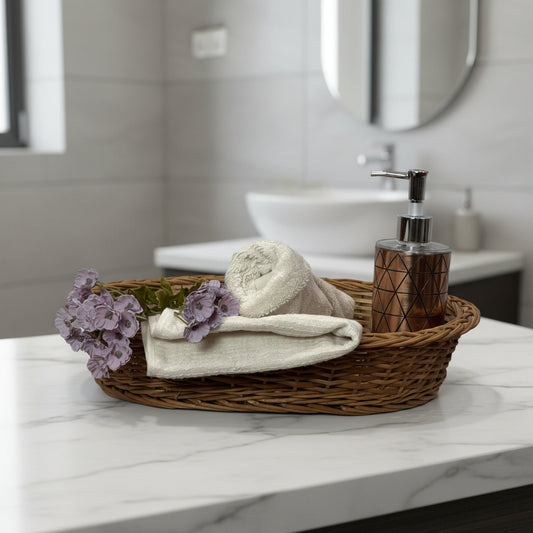 Light Beige Waffle-Terry Hand Towel Pack Of Two