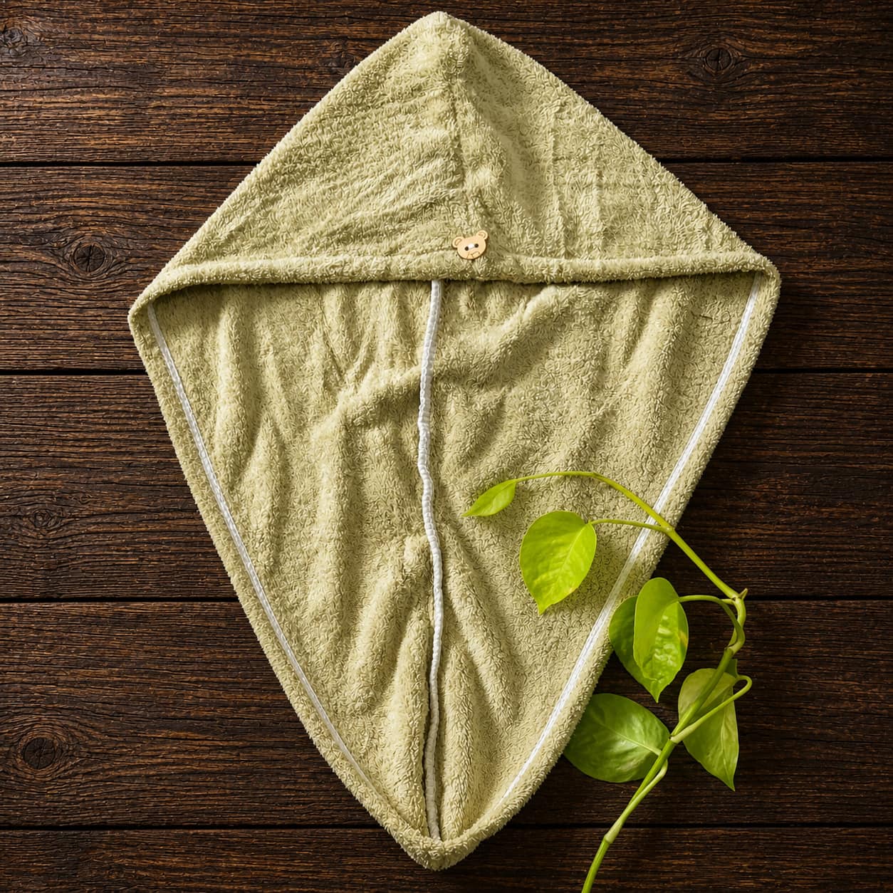 Beige Turban-Towel
