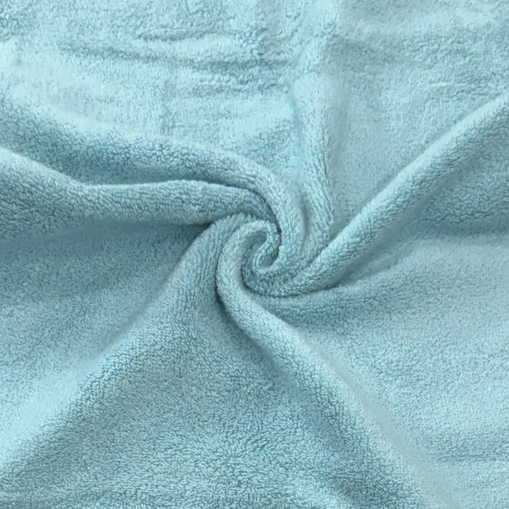 Blue Waffle-Terry Hand Towel Pack Of Two