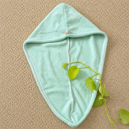 Cyan Turban-Towel