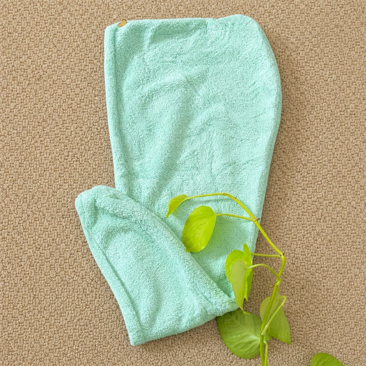 Cyan Turban-Towel