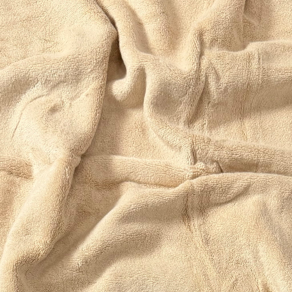 Beige Zero Twist Bath Towel