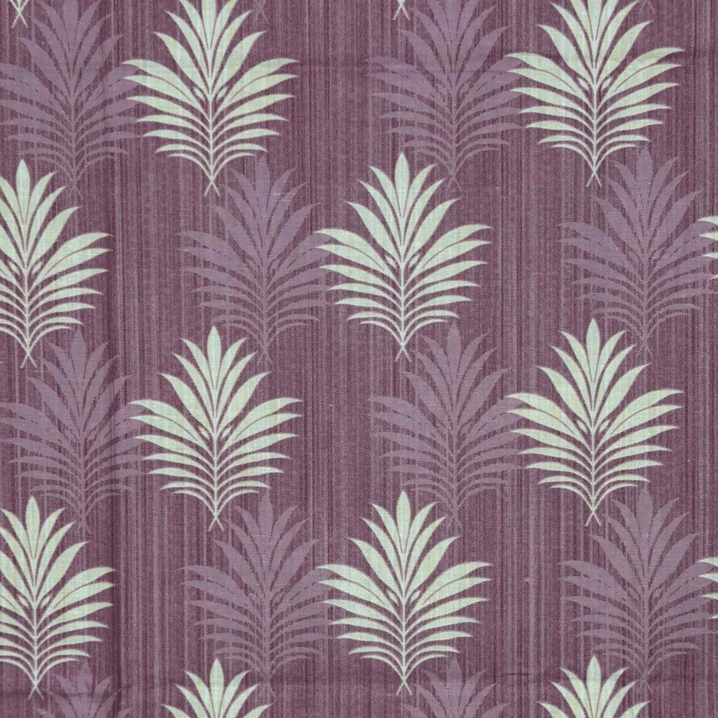 Leaf Print On Lavender Single Bedsheet
