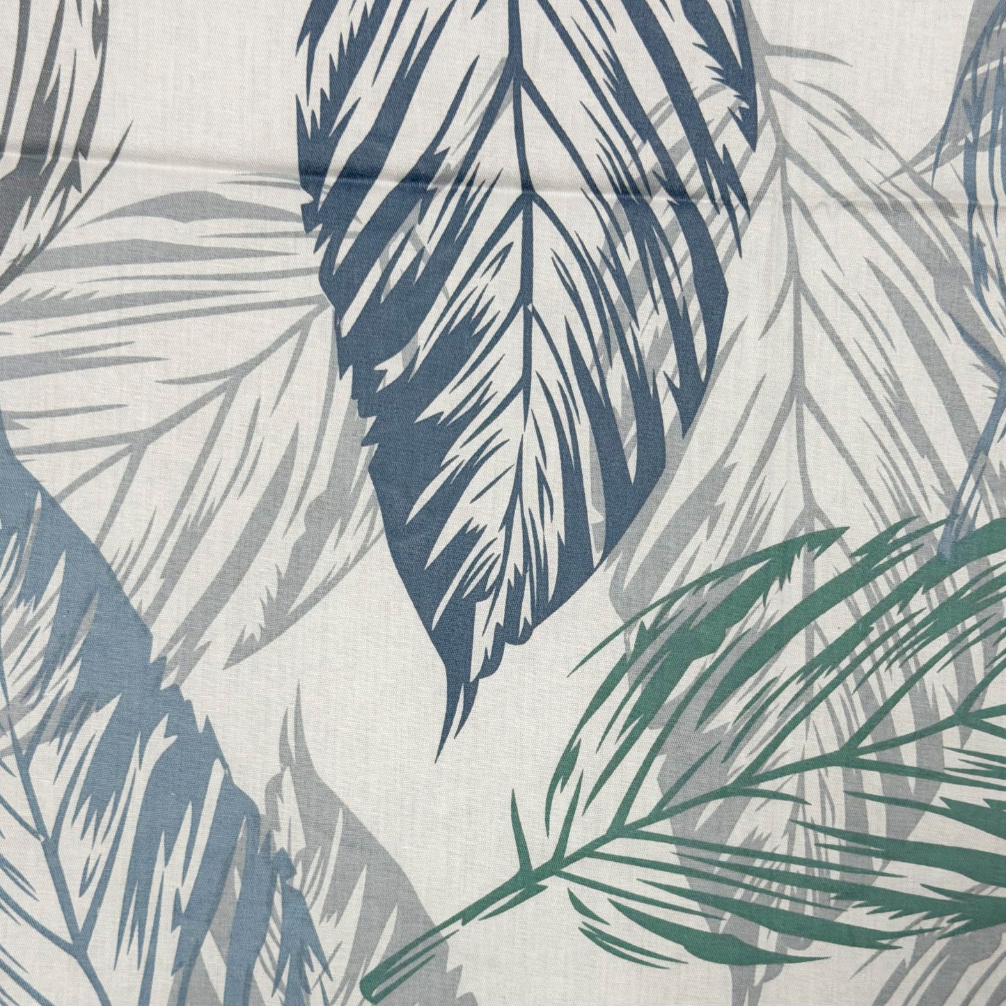 Big Leaf Print Queen Size Bedsheet