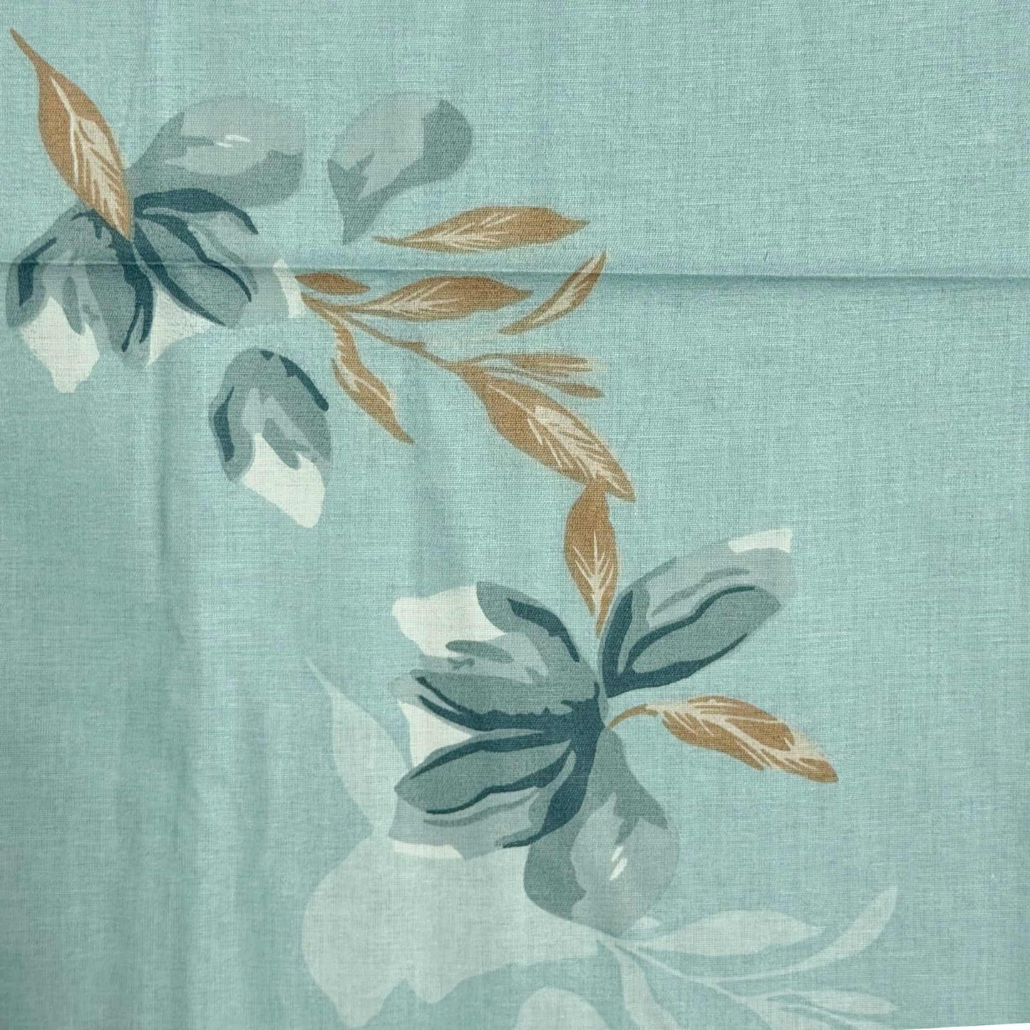Blue Floral Queen Size Bedsheet