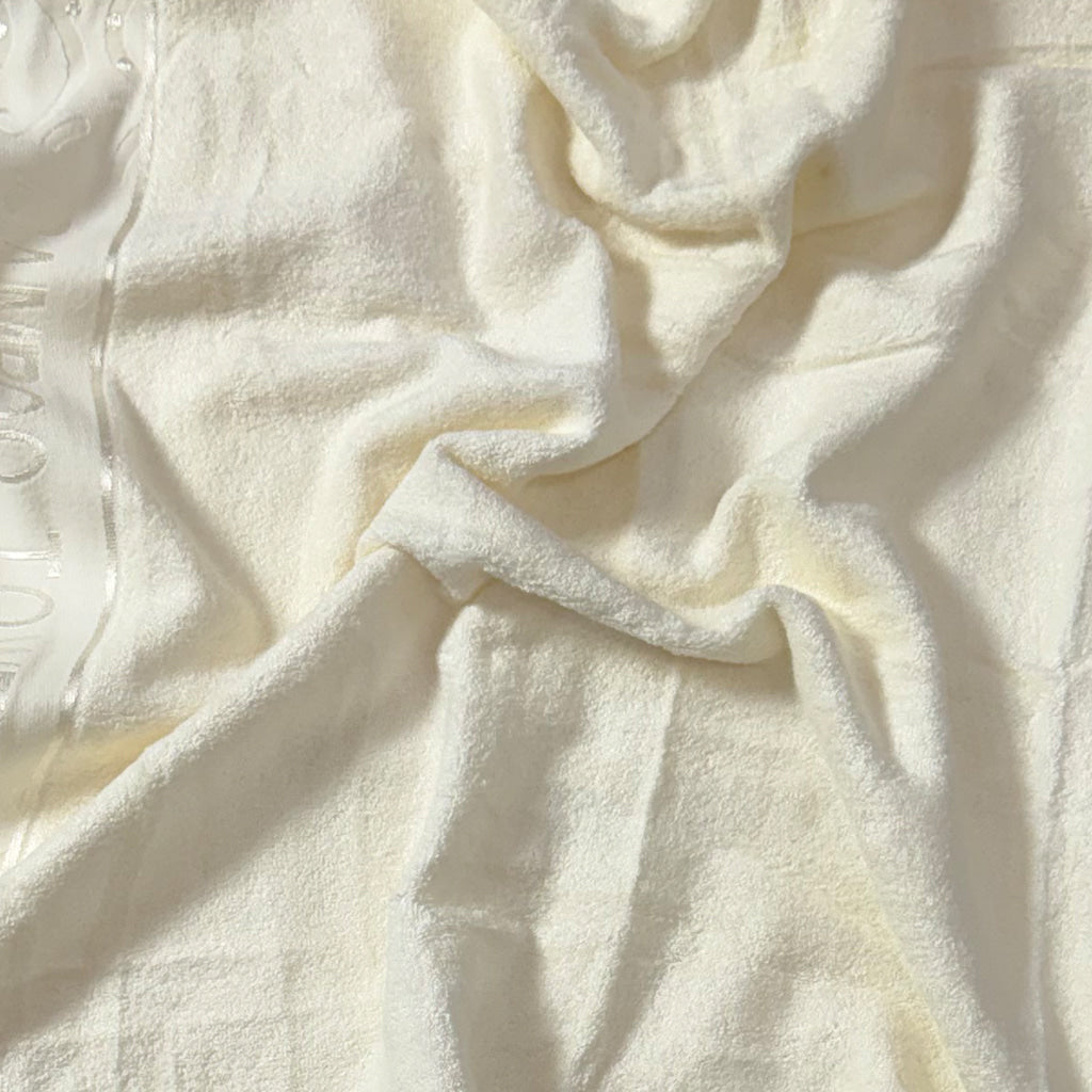 Cream Bamboo Bath Towel