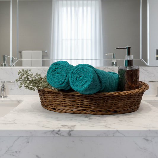 Cyan Popcorn Salon Towel Pack Of Two