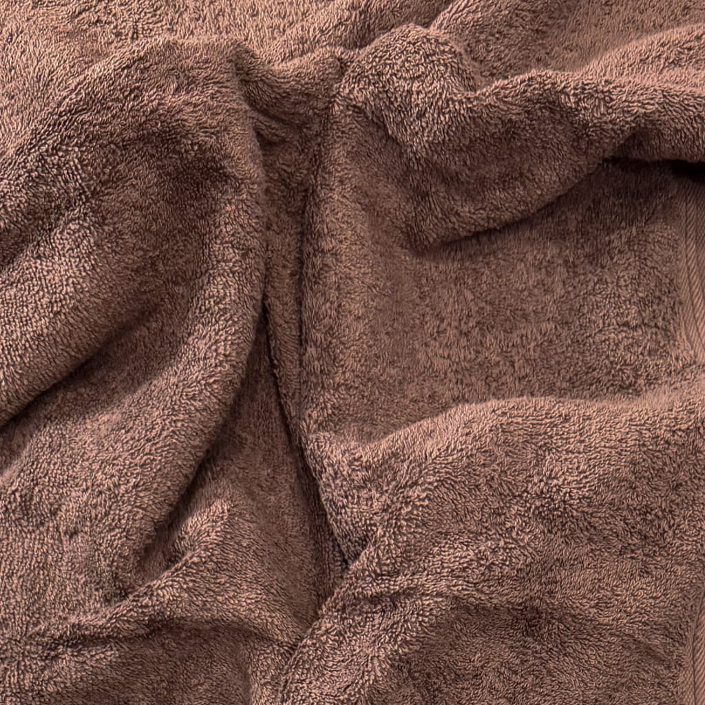 Dark Brown Bath And salon Towel Combo