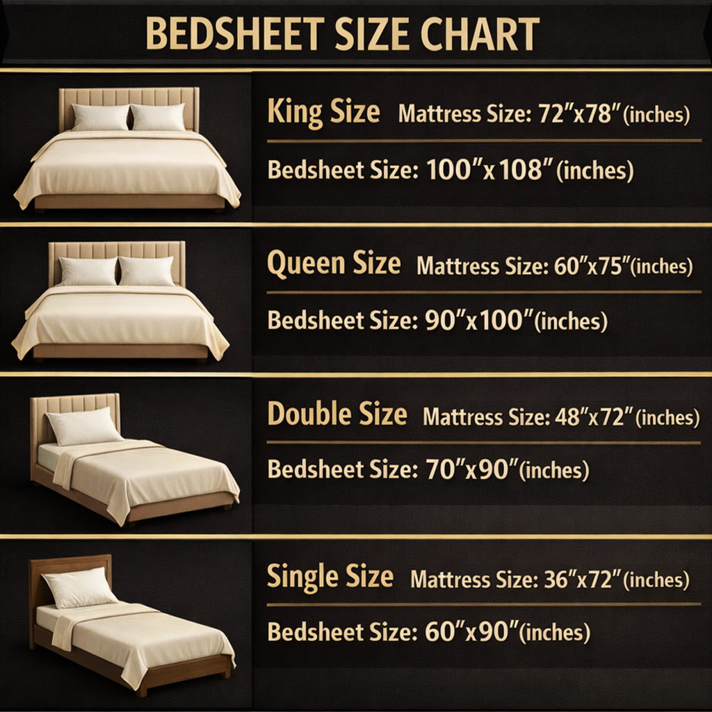 Small Lavender flower Print 200TC Single Bedsheet