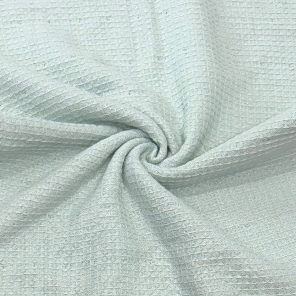 Cyan Waffle-Terry Hand Towel Pack Of Two
