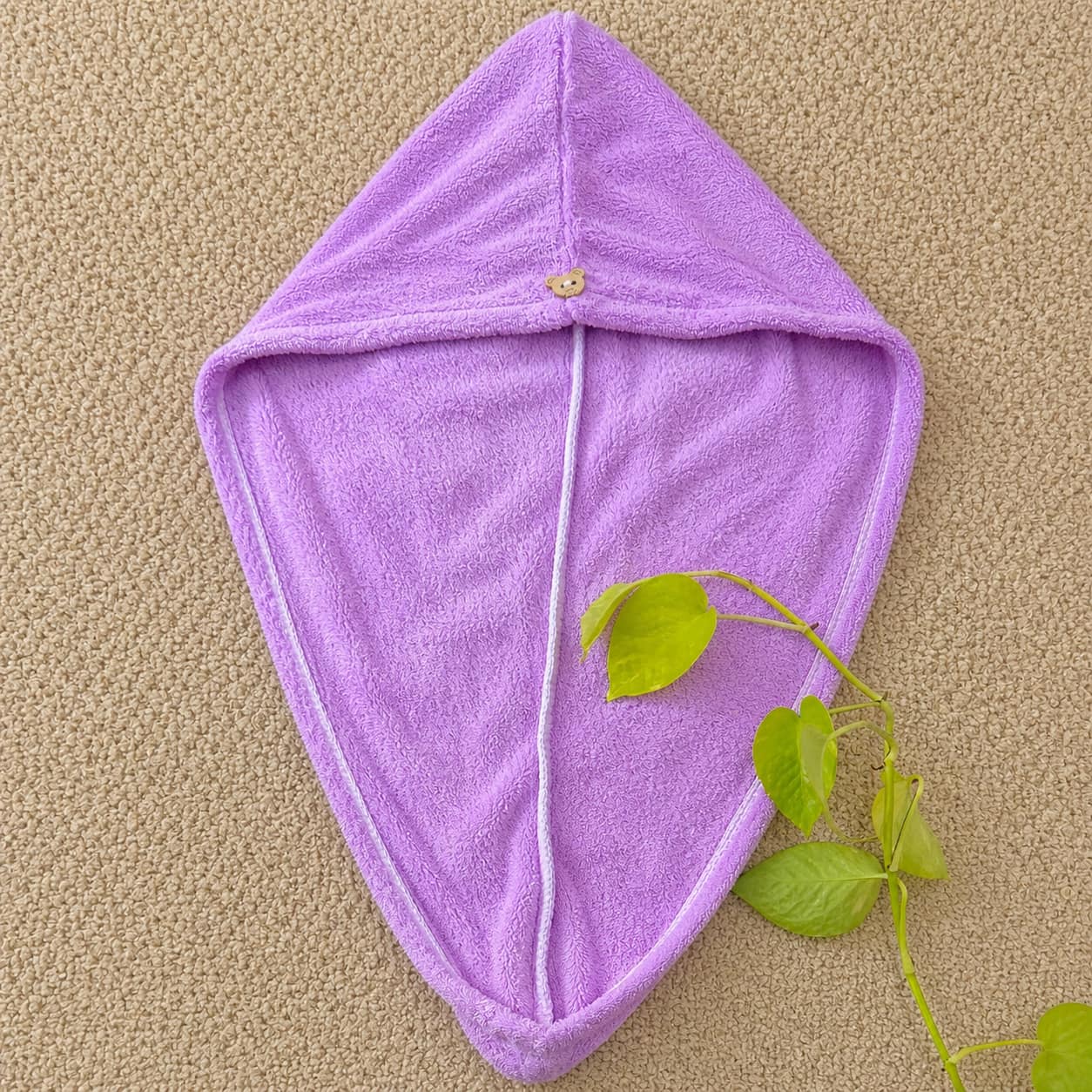 Lavender Turban-Towel