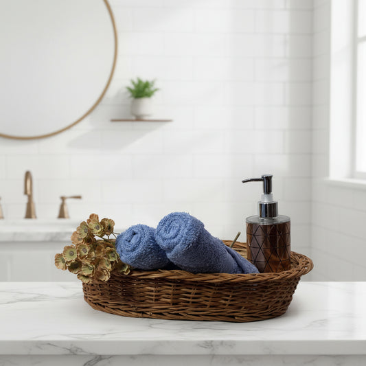 Powder Blue Hand Towel Pack Of Two