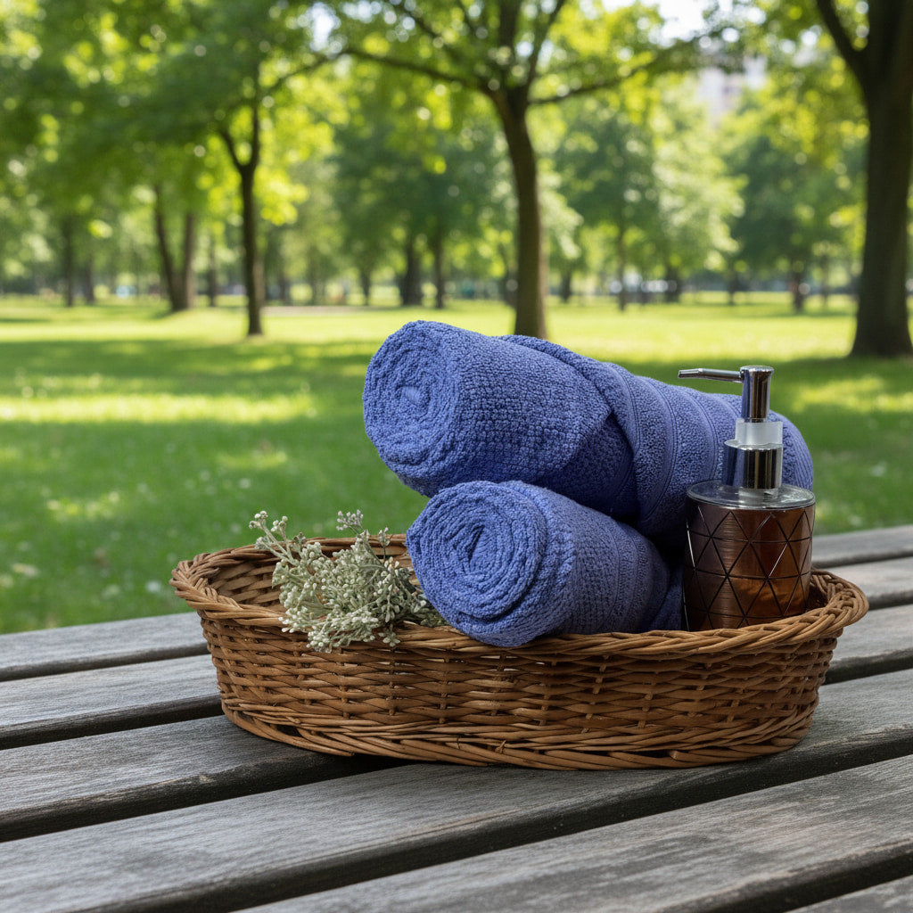 lavender Popcorn Salon Towel Pack Of Two