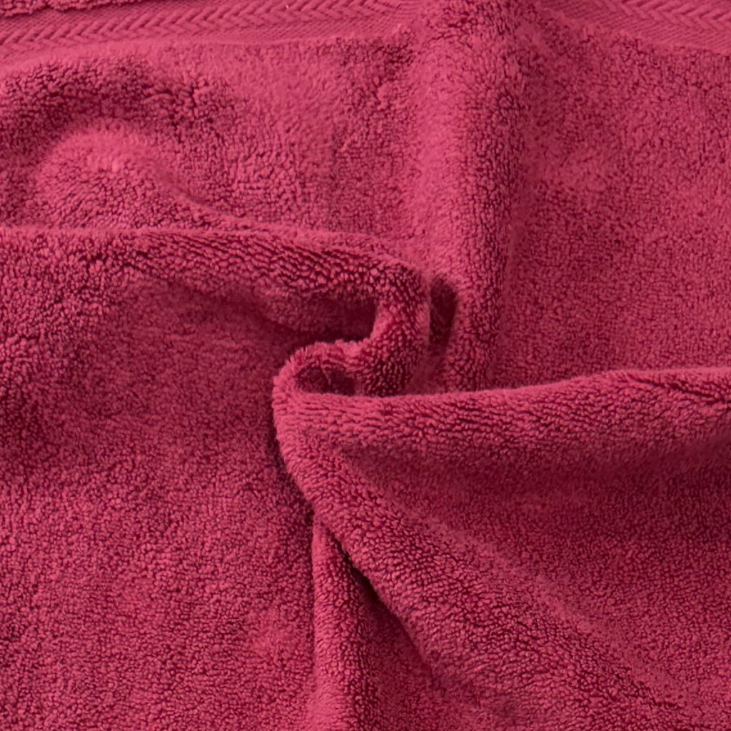 Maroon Zero Twist Hand Towel Pack Of Two