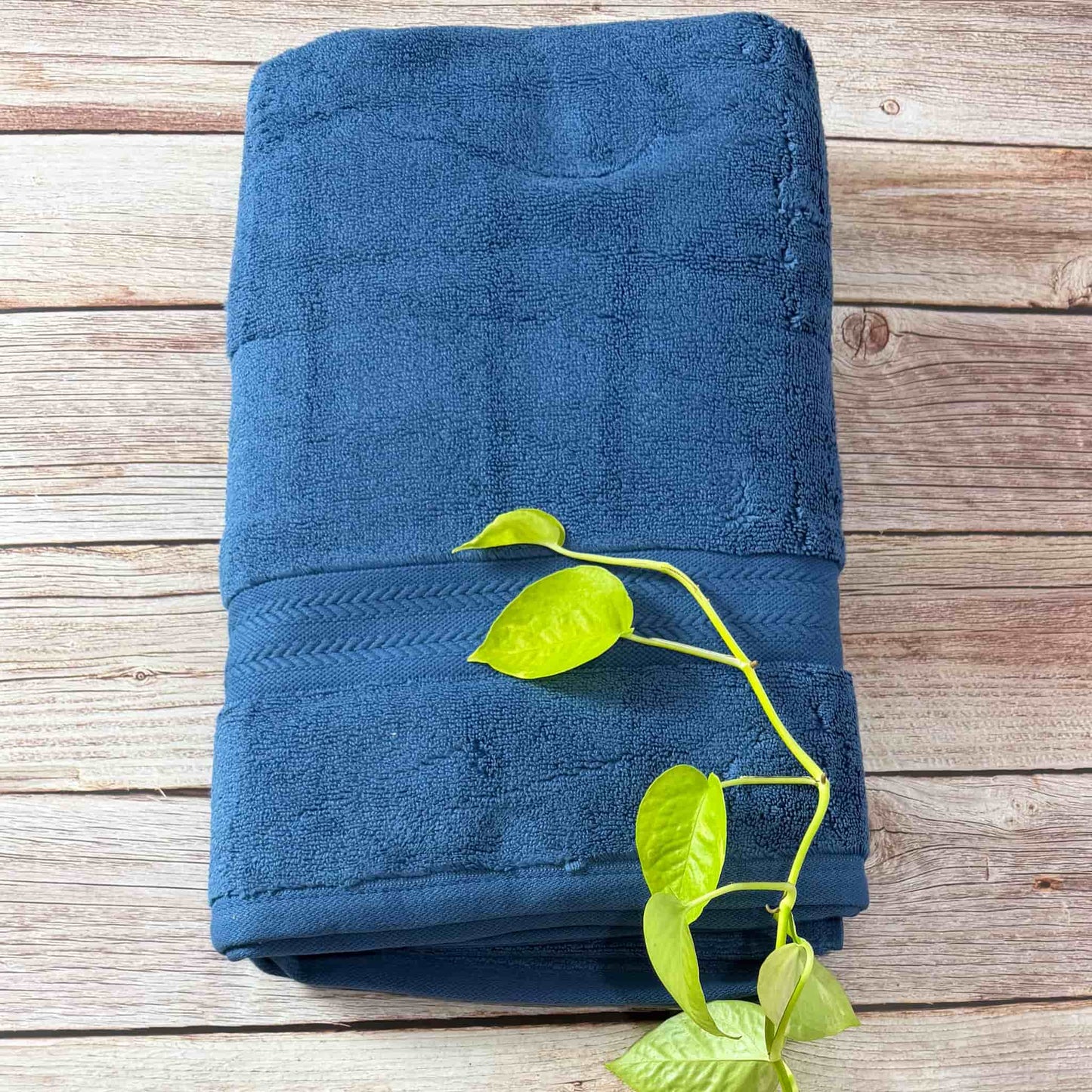 Petrol Blue Zero Twist Bath Towel