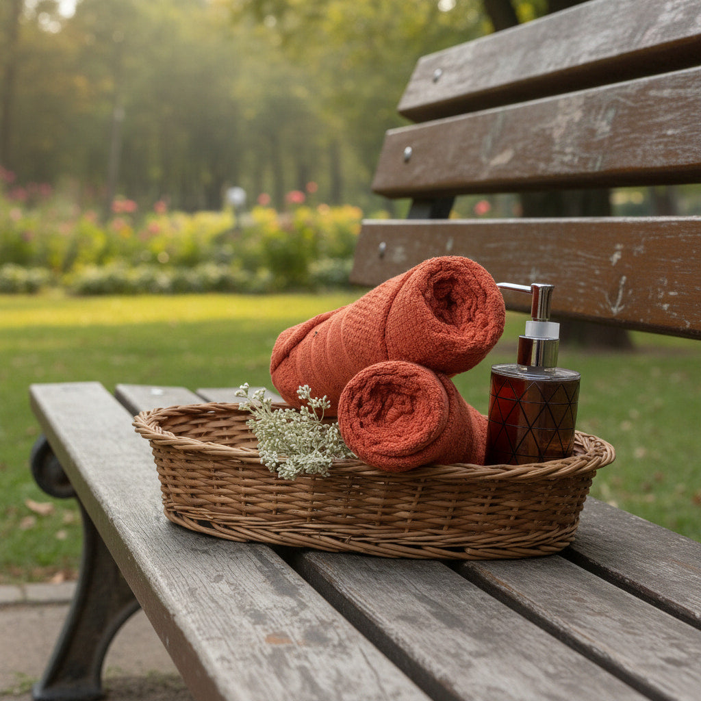 Rust Popcorn Salon Towel Pack Of Two