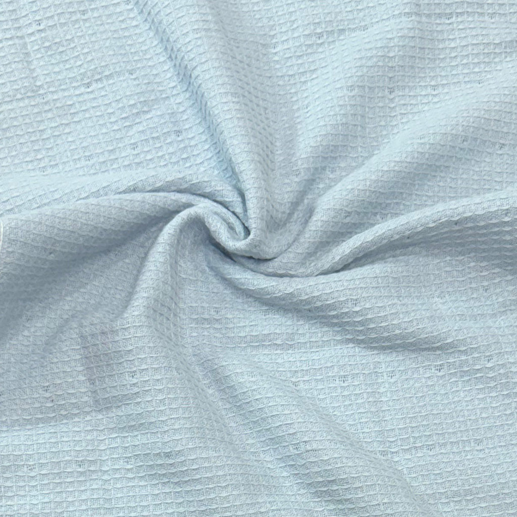 Sky Blue Waffle-Terry Hand Towel Pack Of Two