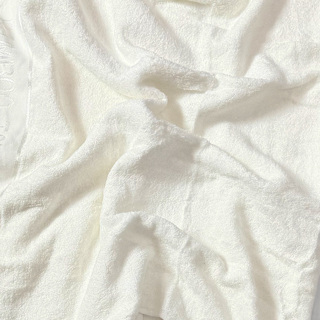 White Bamboo Bath Towel