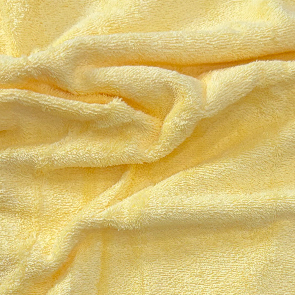 Lemon Yellow Bath And salon Towel Combo